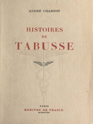 cover image of Histoires de Tabusse